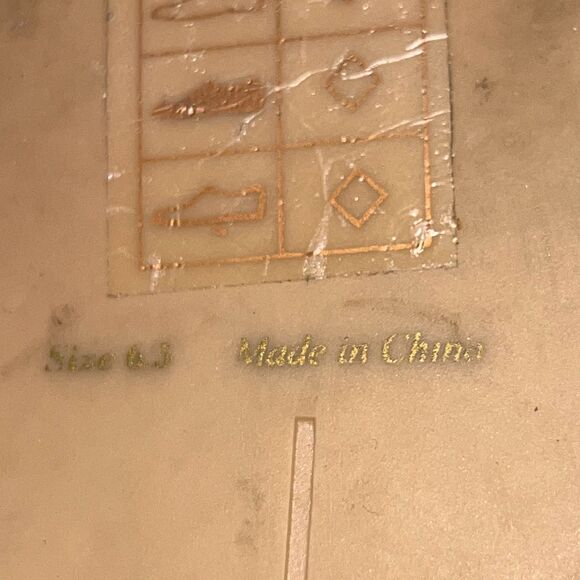 Dolce Vita Women Open Toe Metallic Strappy Slide Sandals Flat Slippers Size 6.5 - Picture 16 of 16